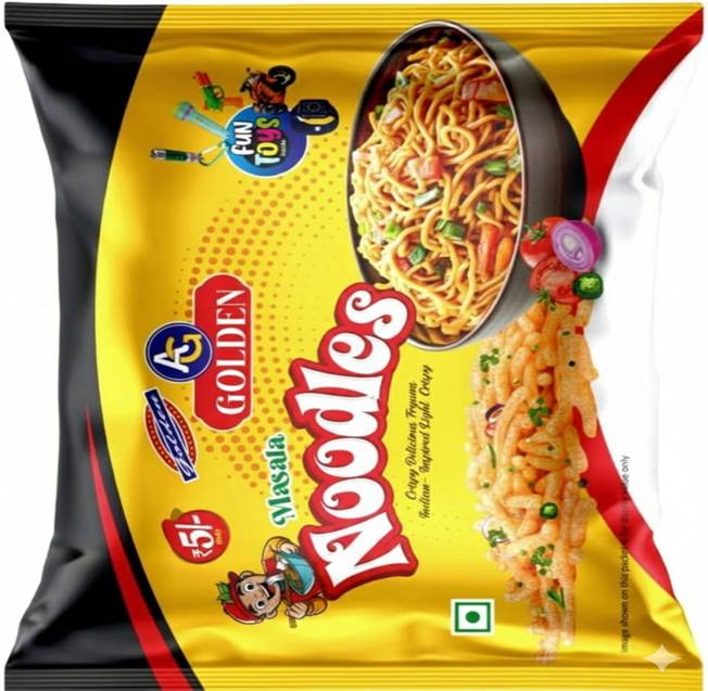 Golden Masala Noodles